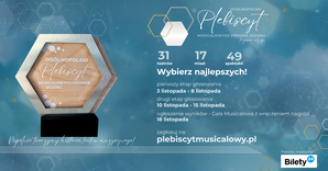 Blog: Trzecia edycja Ogólnopolskiego Plebiscytu Musicalowych Premier Sezonu 2024/2025